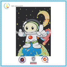 Arte de mosaico DIY como juguete educativo para astronauta